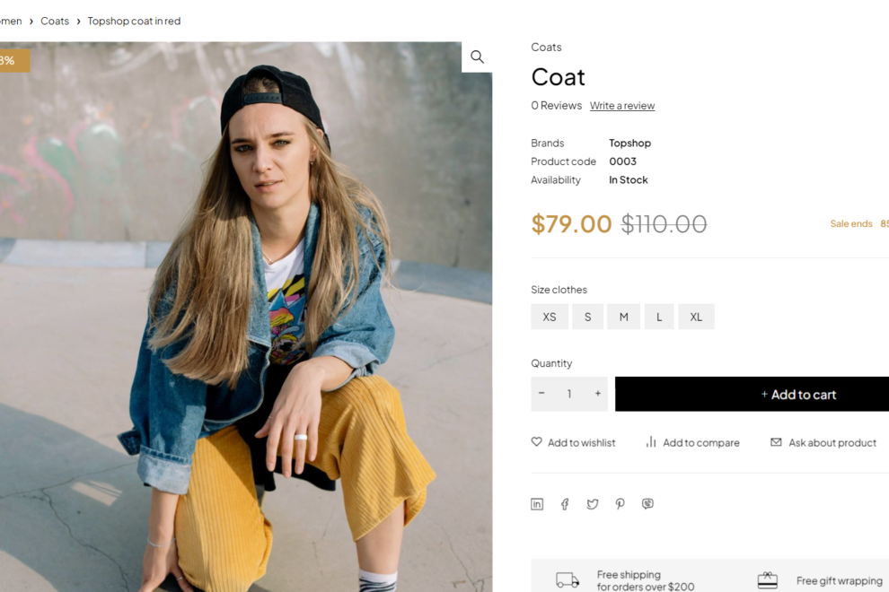 Trendify - React + Headless CMS E-commerce Clothing Store